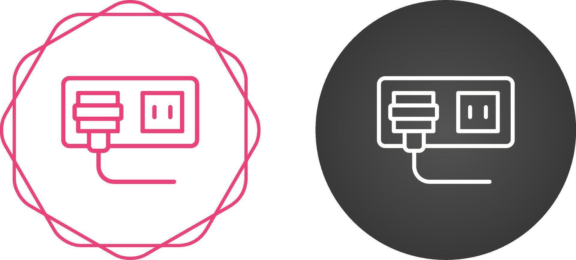 stopcontact vector pictogram