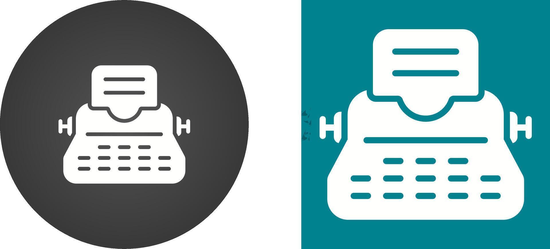 typemachine vector pictogram