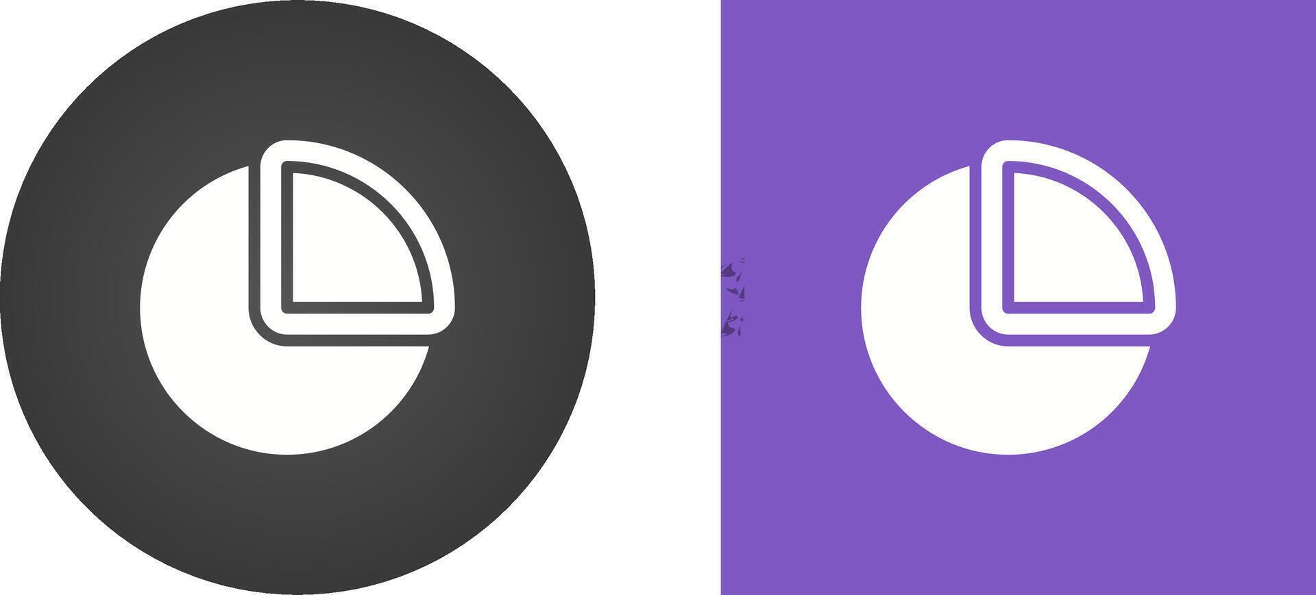 cirkeldiagram vector pictogram