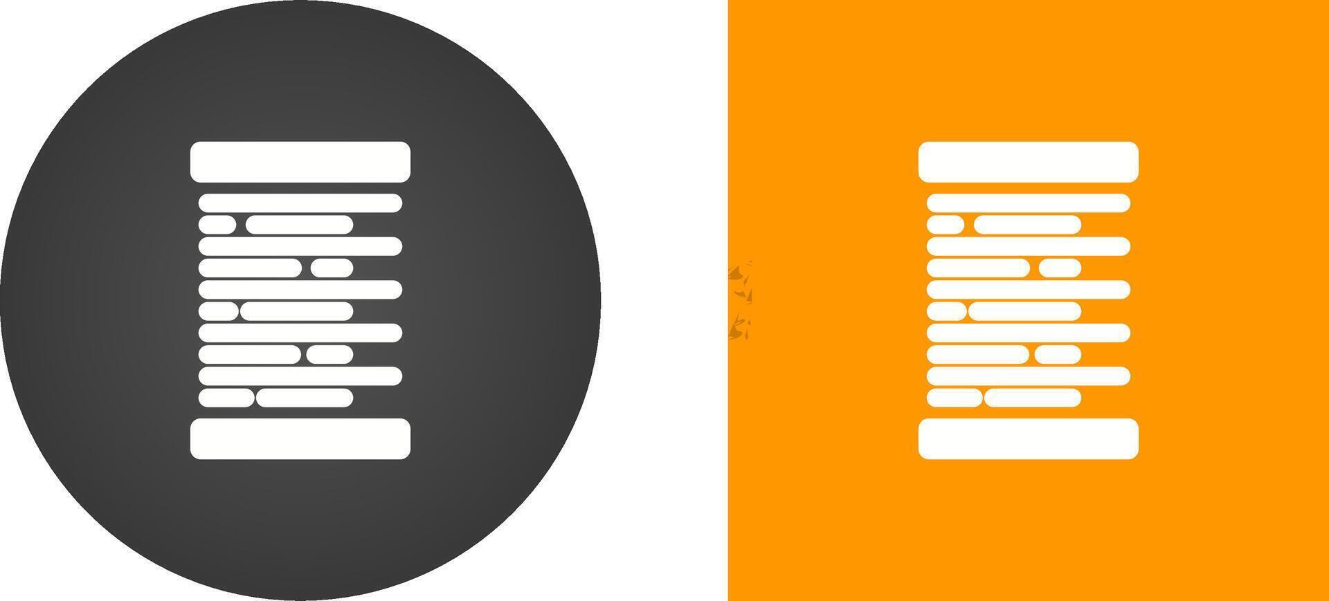 links uitlijning vector icoon