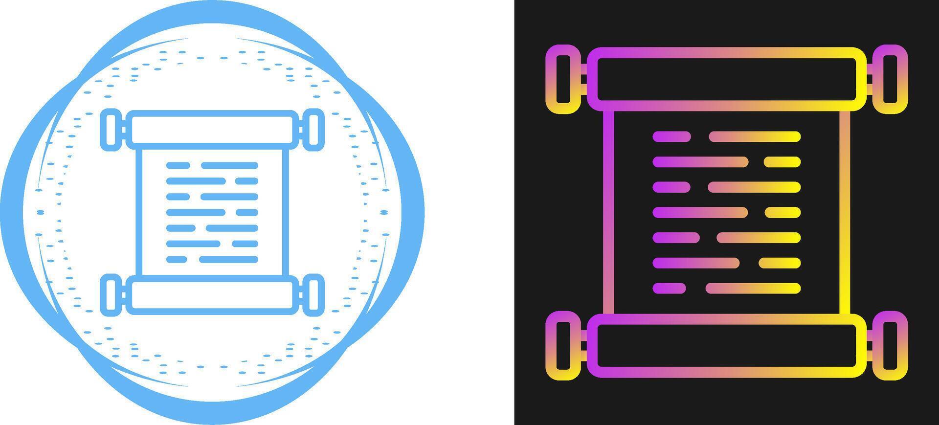 rol vector icoon