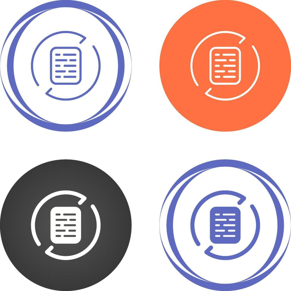 document vector pictogram