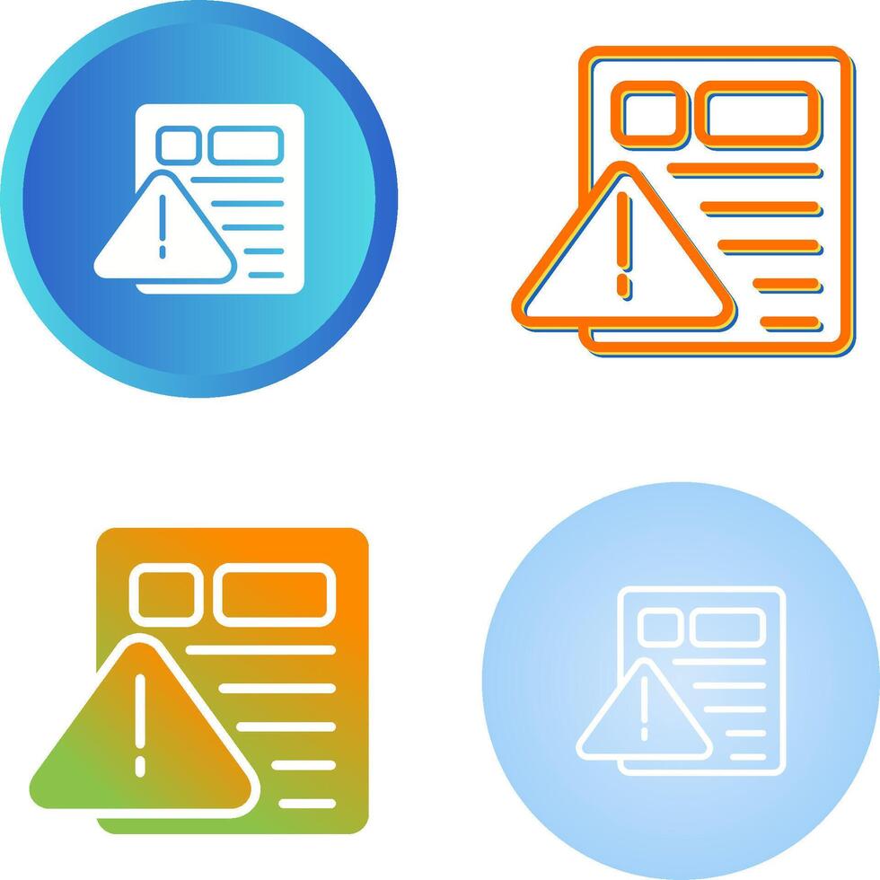 document vector pictogram