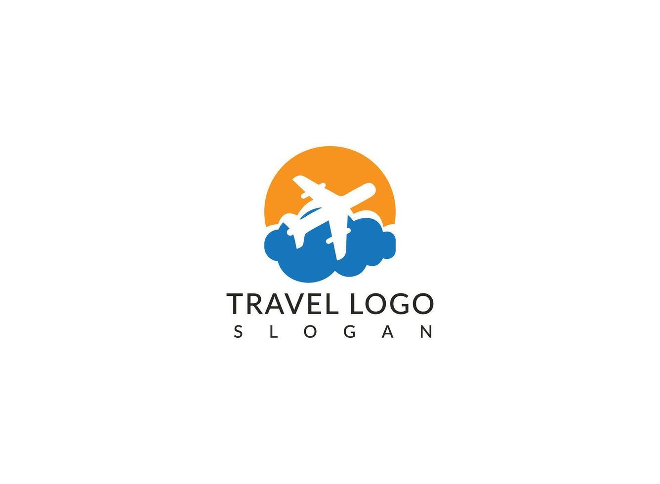 reizen logo ontwerp inspiratie vector sjabloon