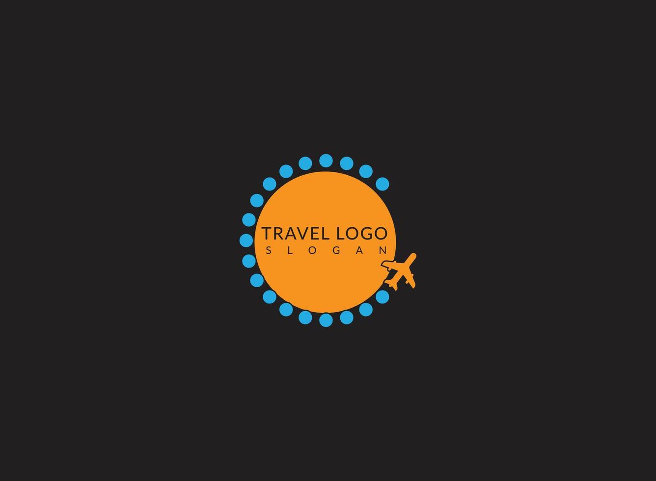 reizen logo voor vakantie en toerisme. bedrijf reis bedrijf logo ontwerp. vector