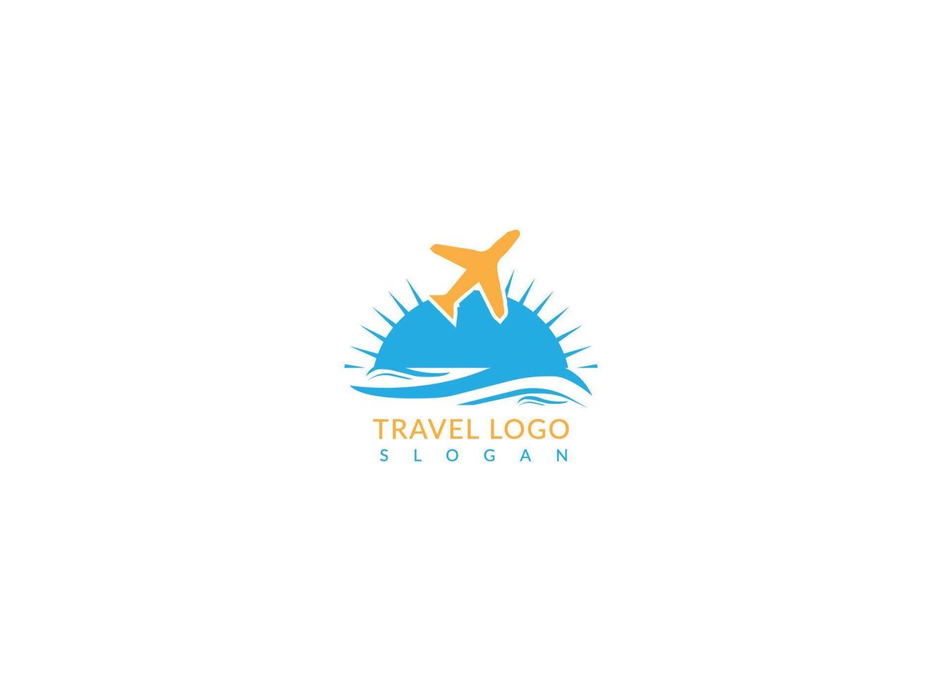 vliegtuig vakantie logo vector en foto's