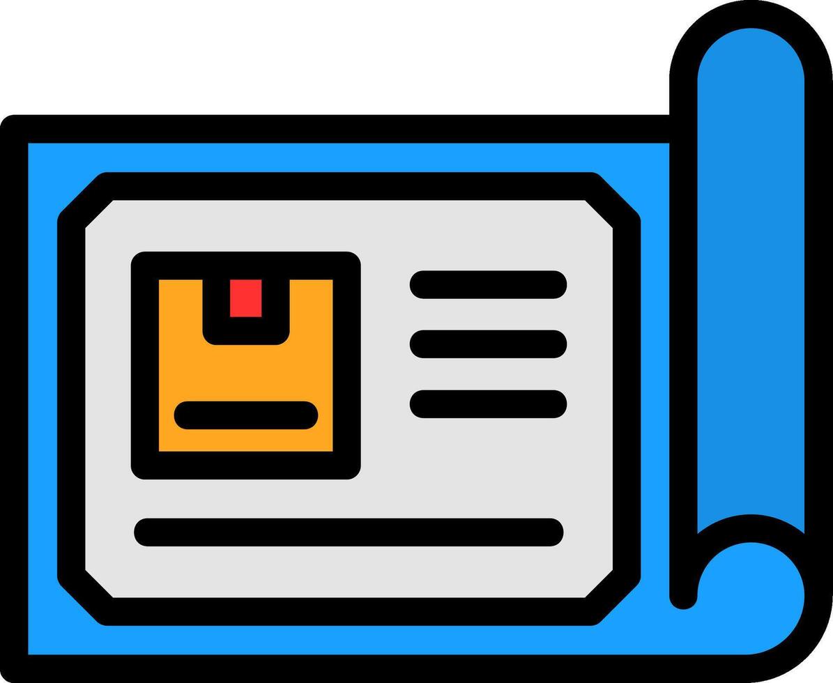 bijeenkomst instructies lijn gevulde vector