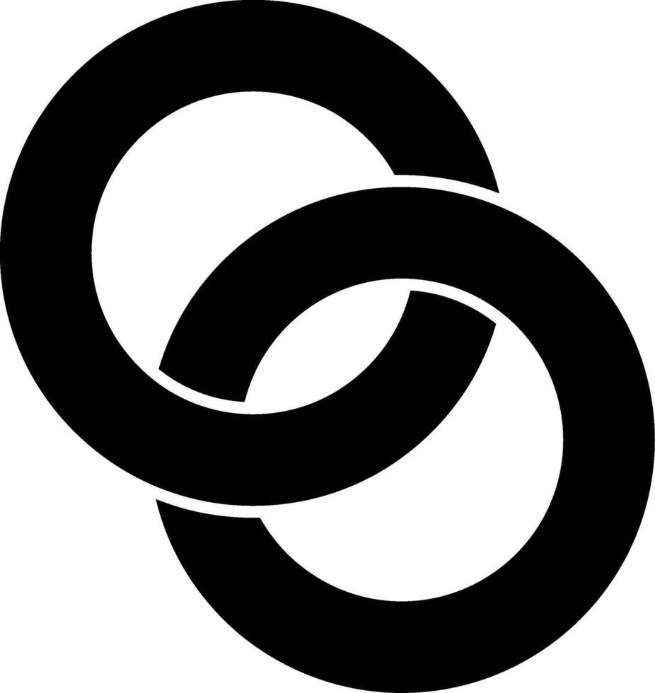 stoutmoedig gebonden glyph vector