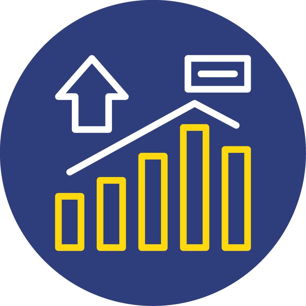 verschuiving vonk dubbel lijn cirkel icoon vector