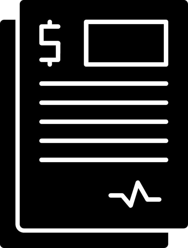 contract glyph-pictogram vector
