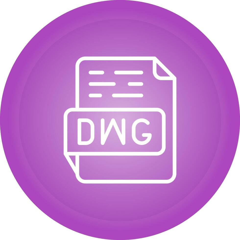 dwg vector icoon