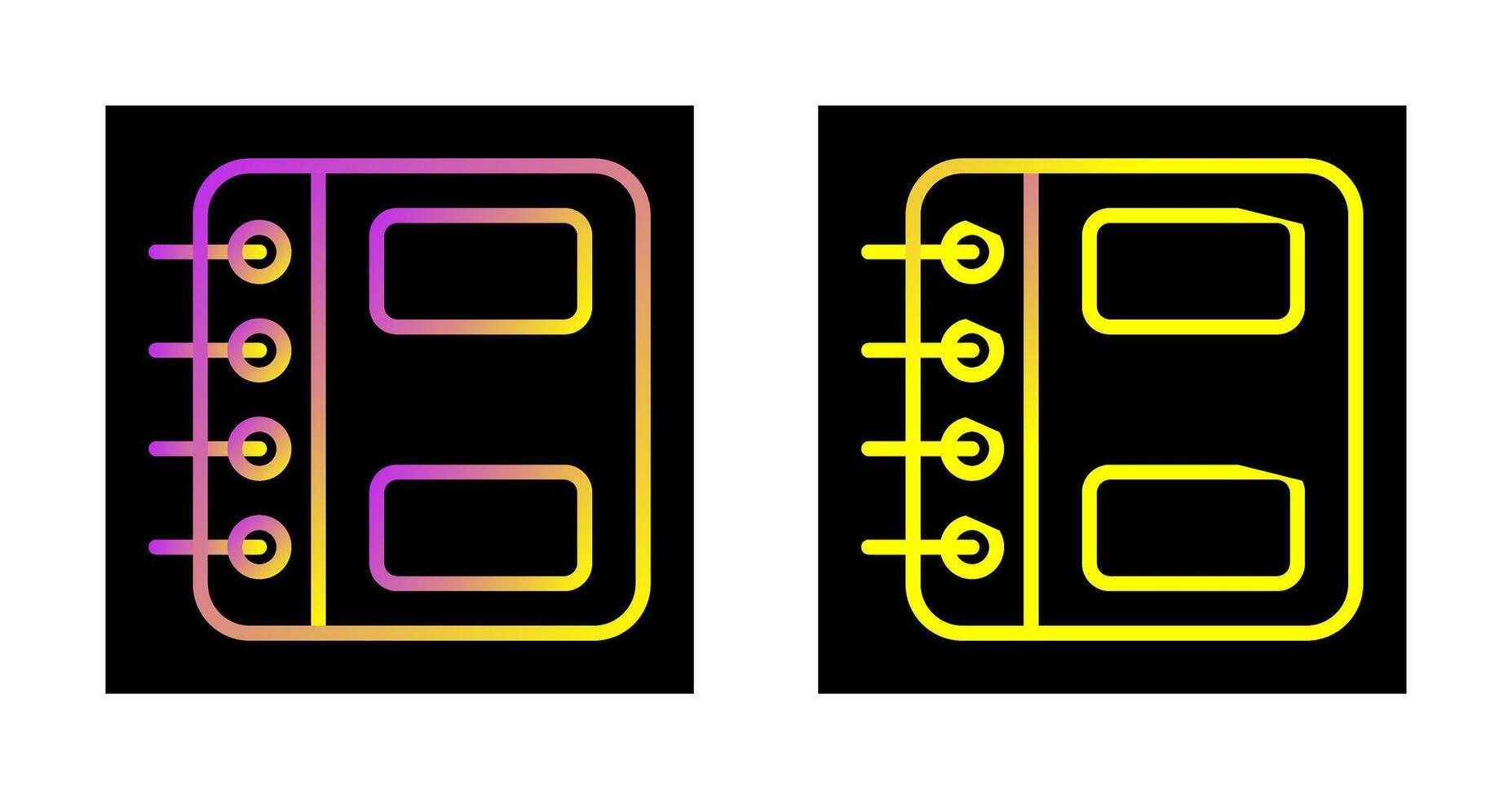 uniek vectorpictogram vector