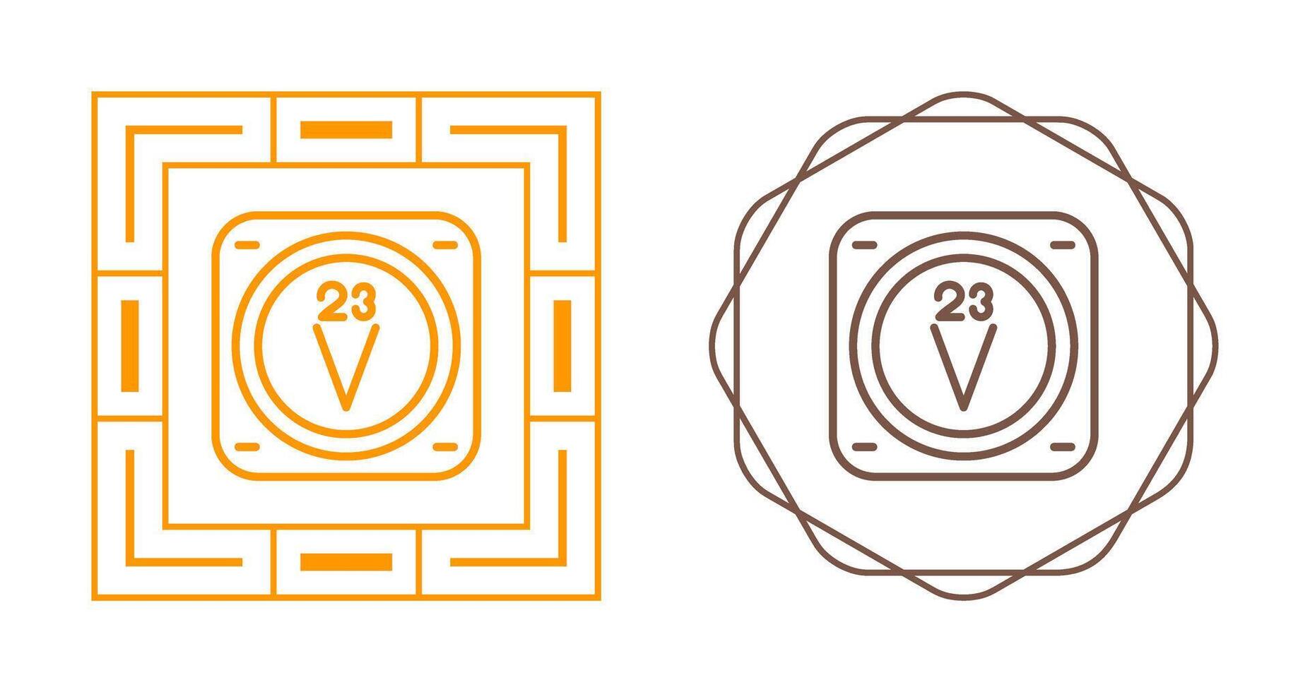 uniek vectorpictogram vector