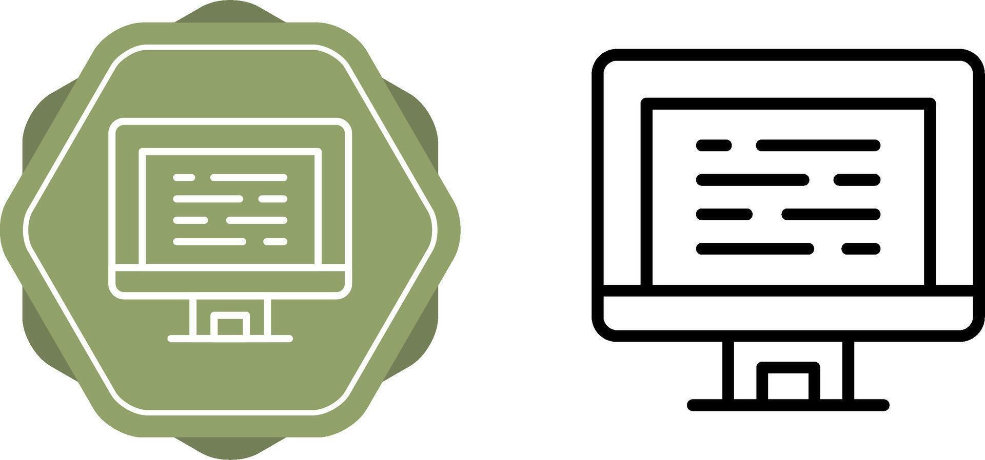 uniek vectorpictogram vector