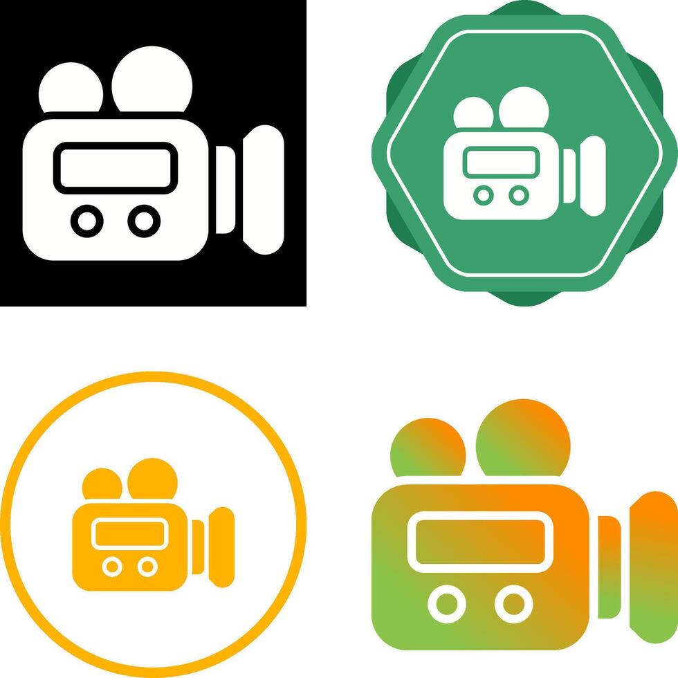 videocamera vector pictogram