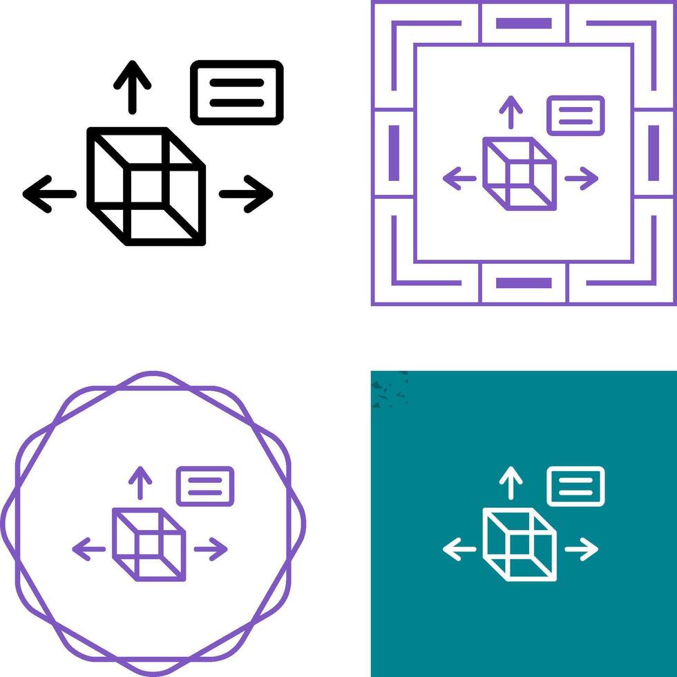 uniek vectorpictogram vector