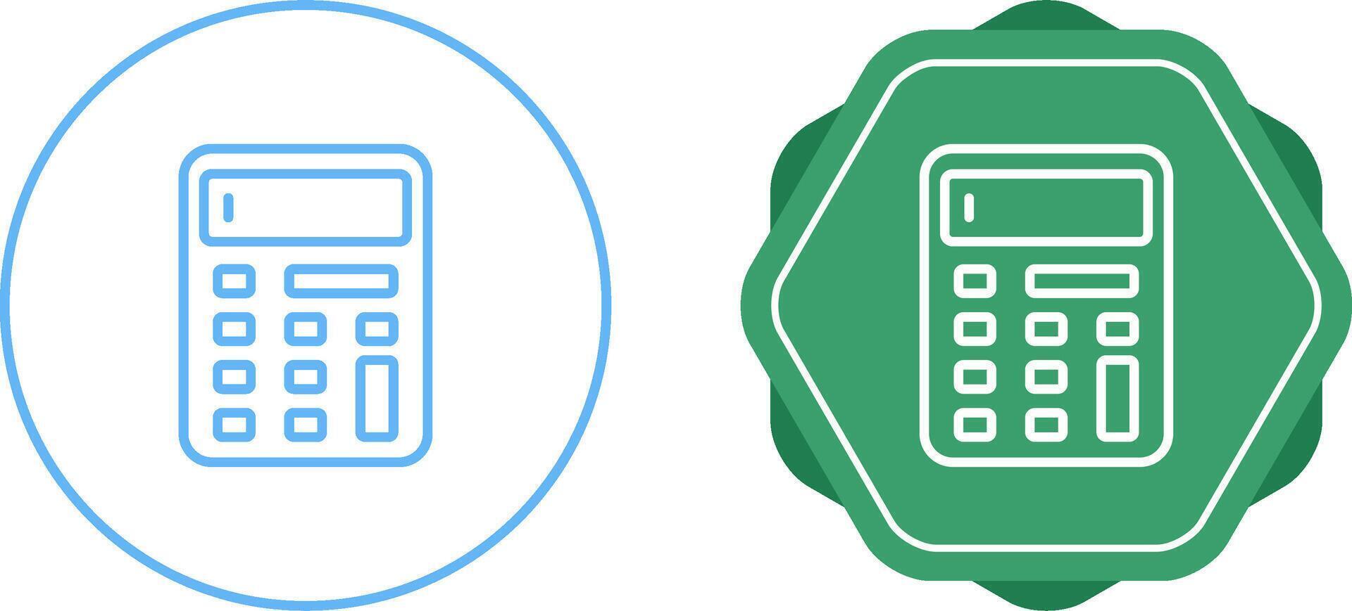 rekenmachine vector pictogram