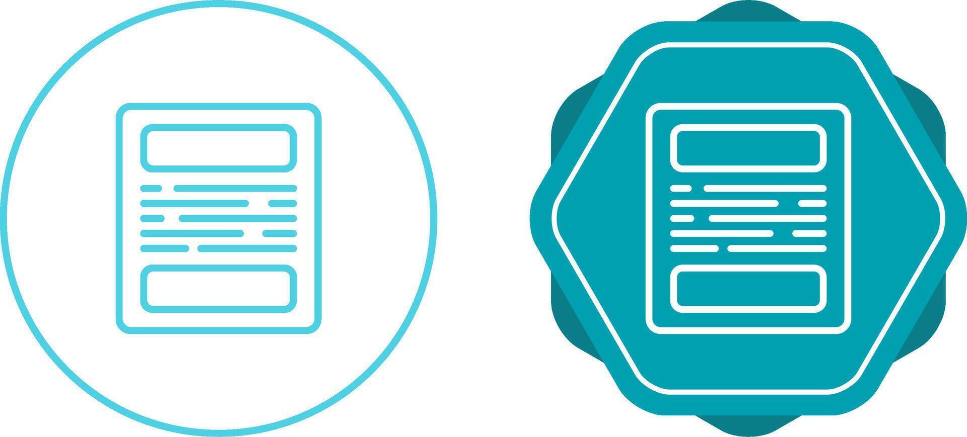 document vector pictogram