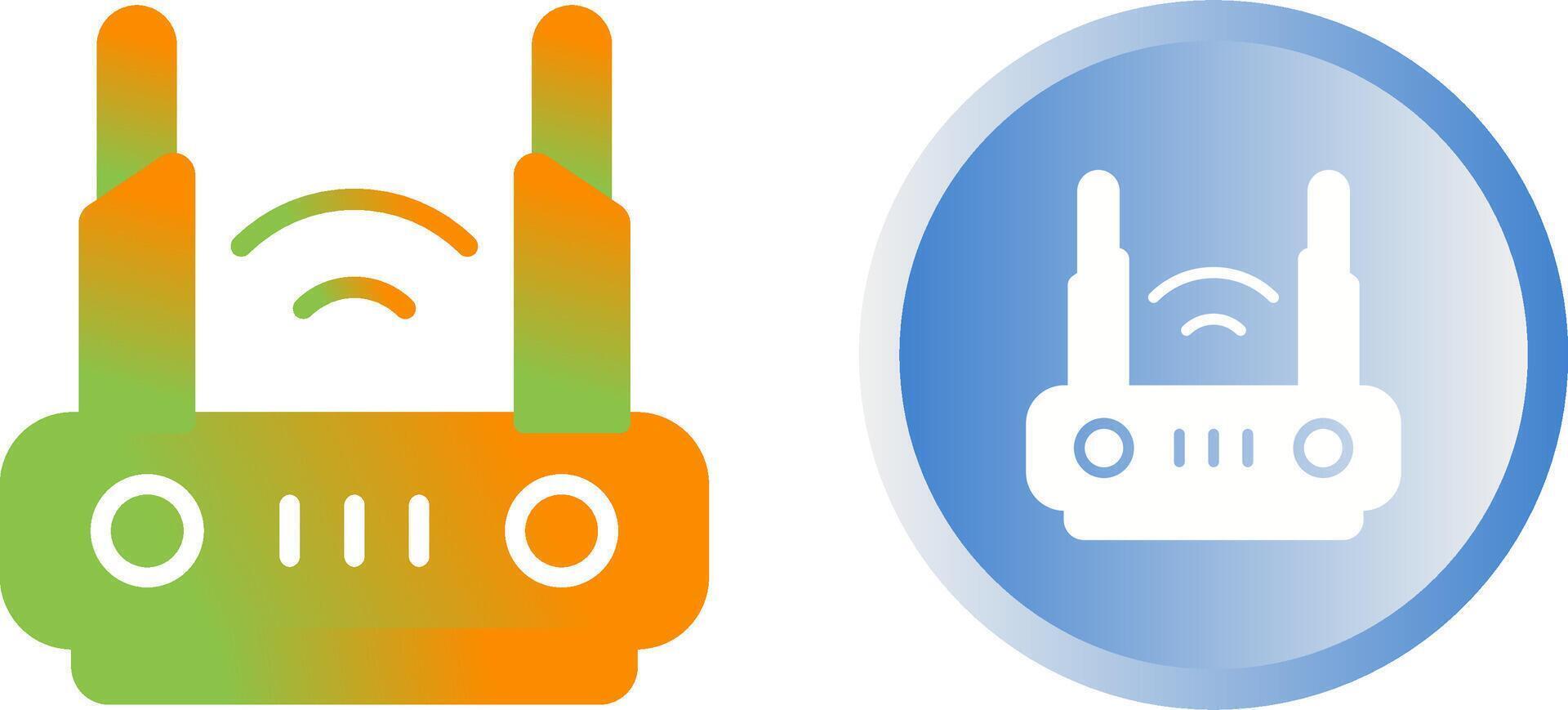 router vector pictogram