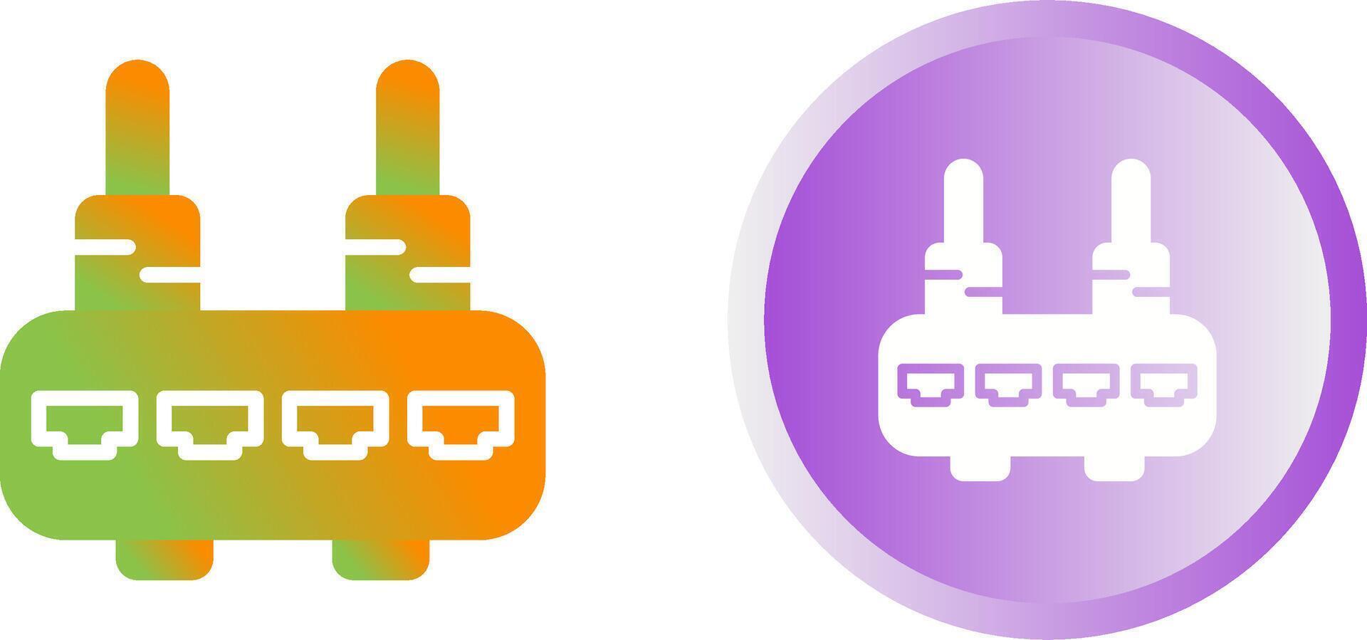 router vector pictogram