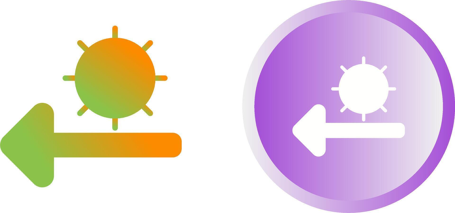 zon vector pictogram