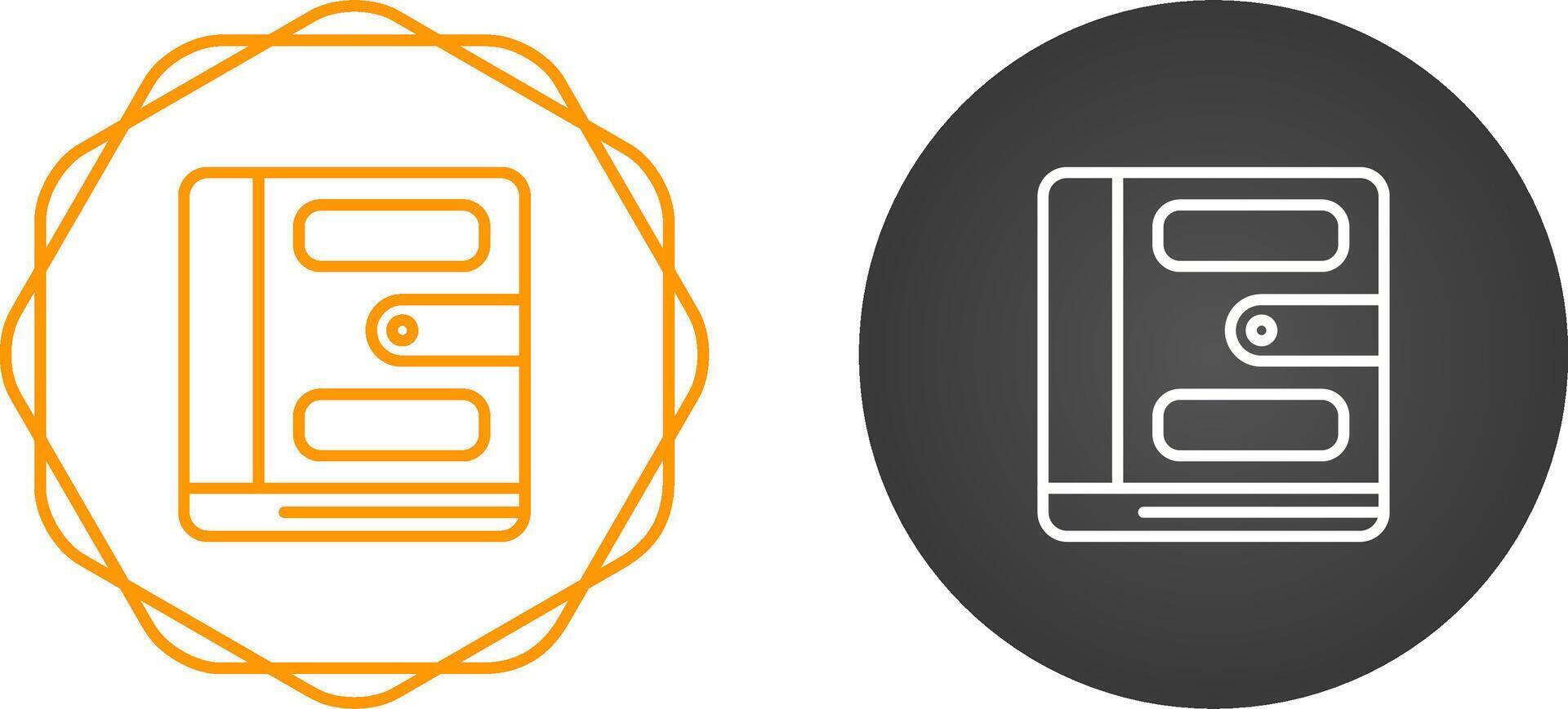 notebook vector pictogram