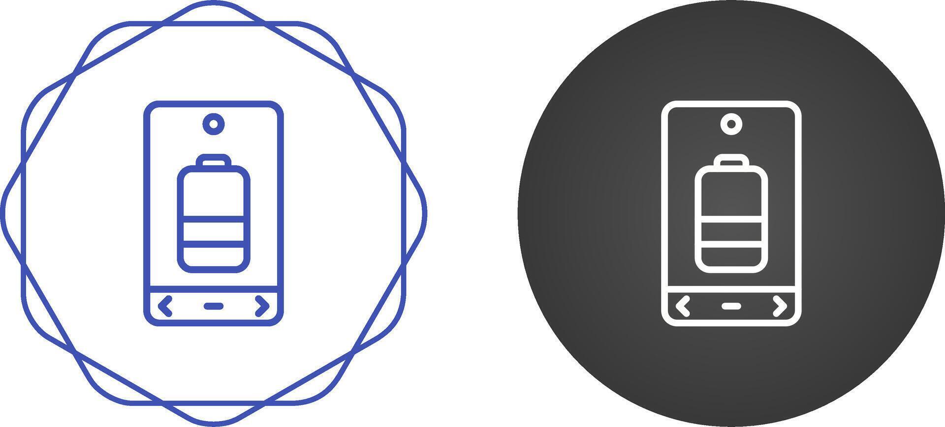 batterij vector pictogram