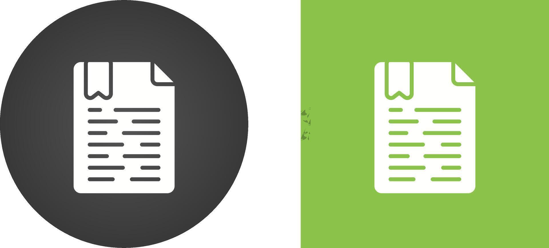 document vector pictogram