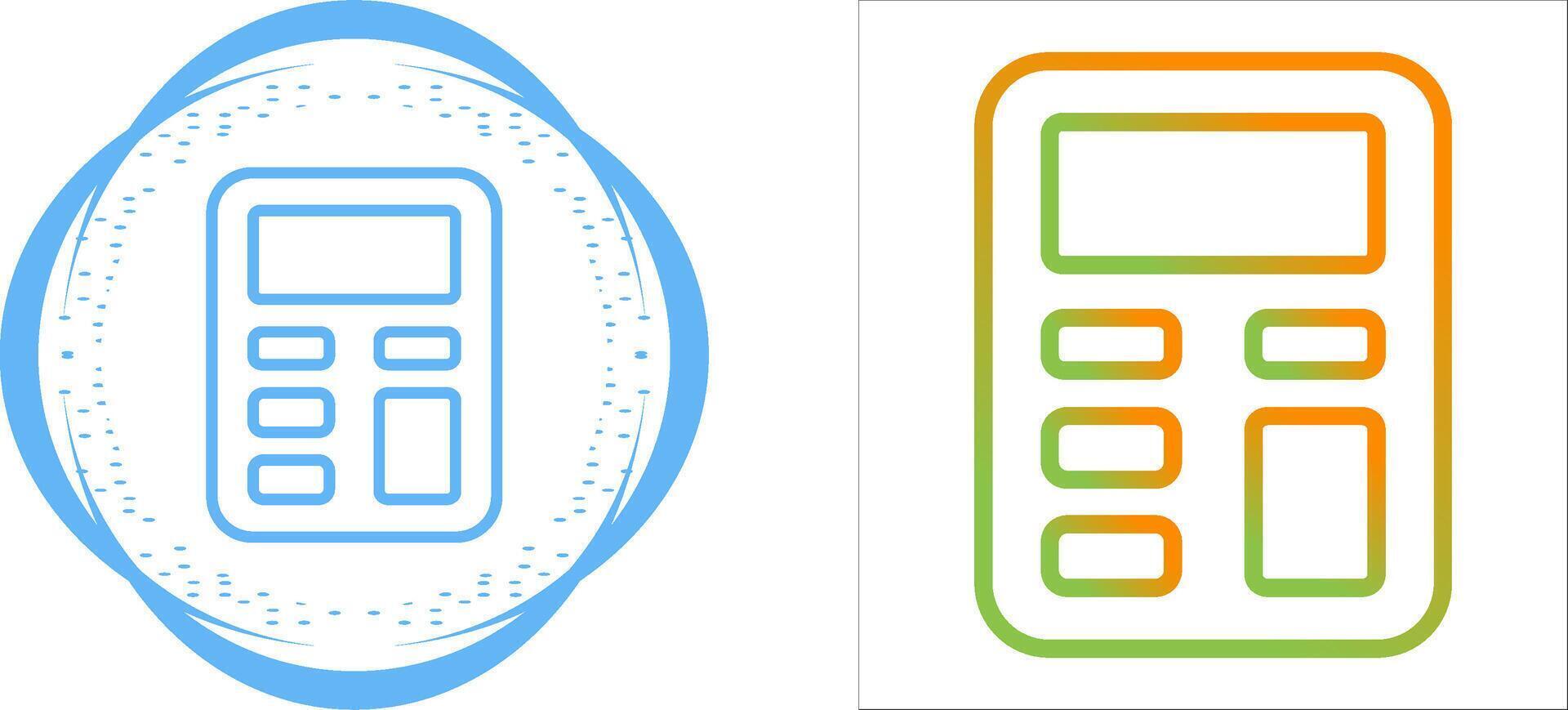 rekenmachine vector pictogram