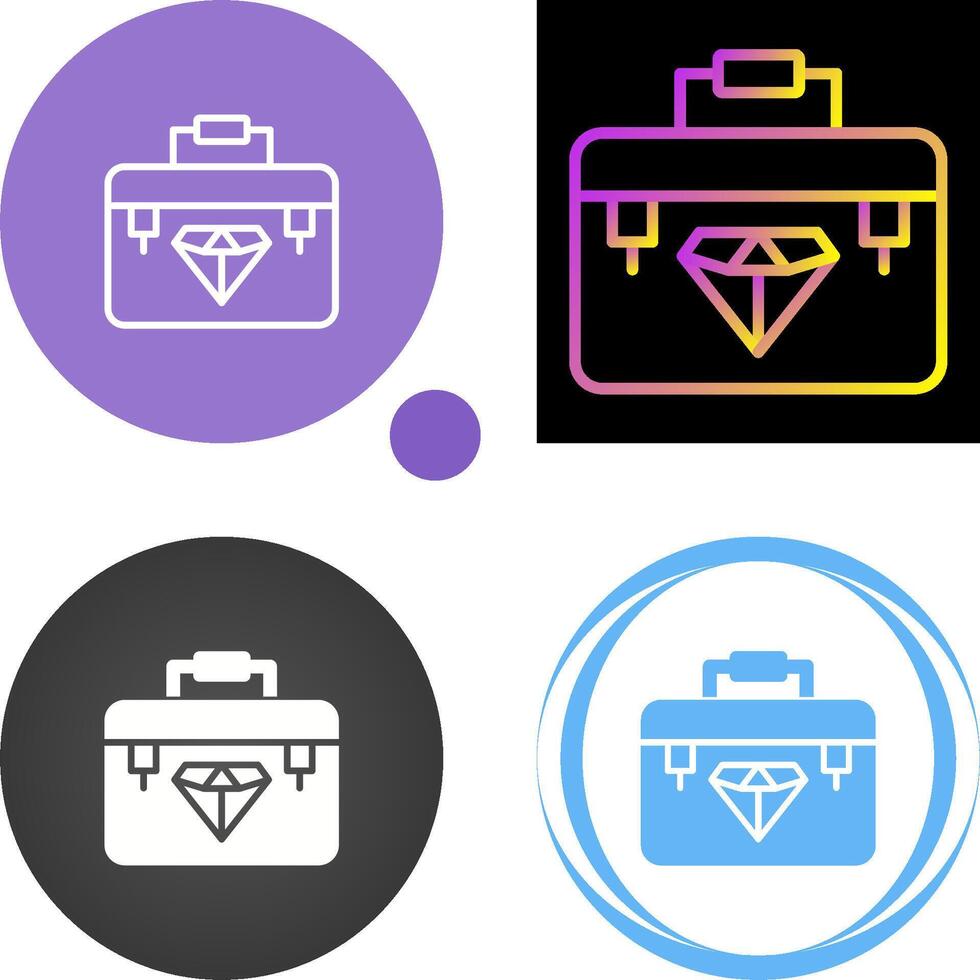 diamant vector pictogram