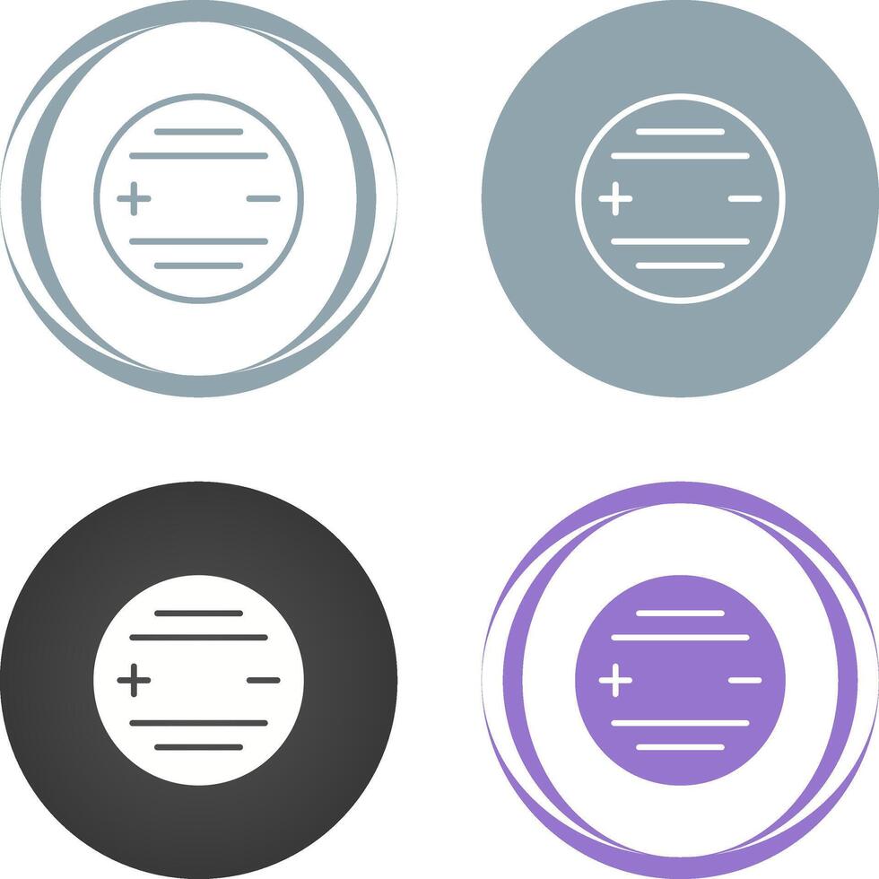 batterij vector pictogram