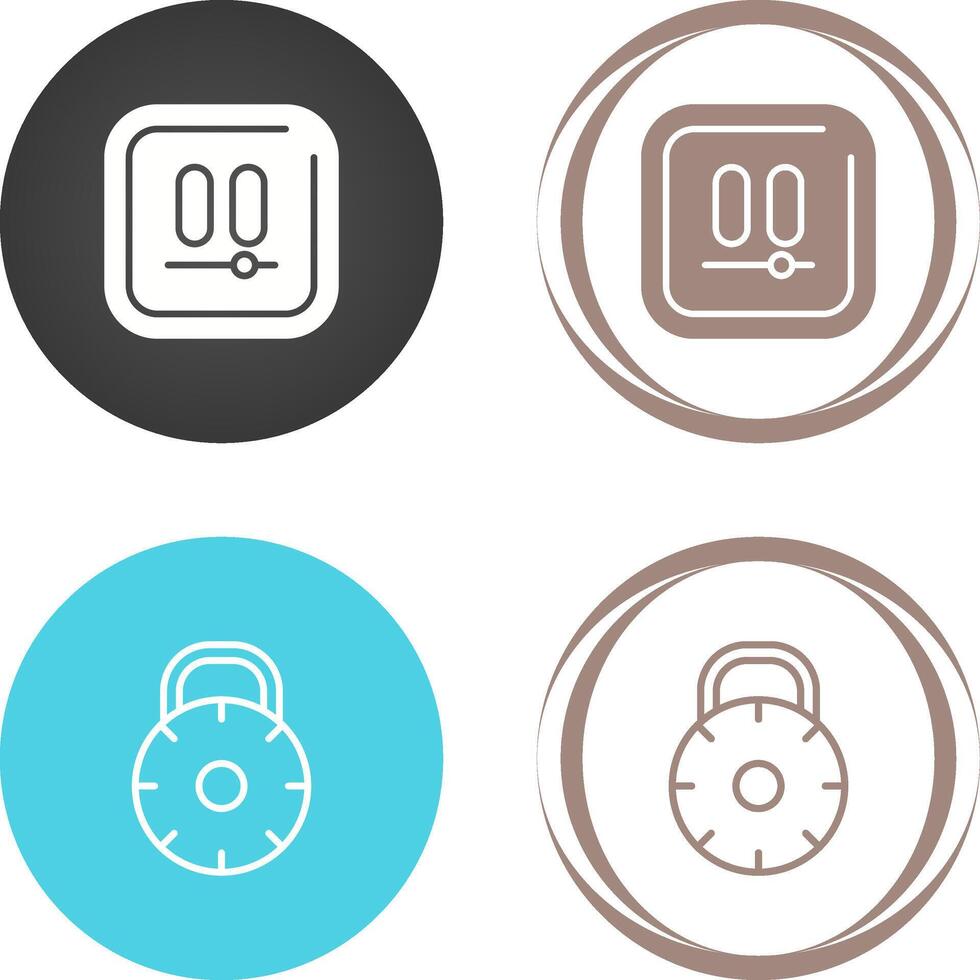 hangslot vector pictogram