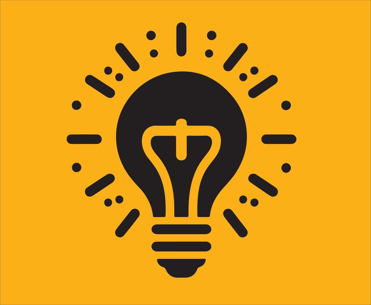 lamp illustratie vector voor logo en bedrijf