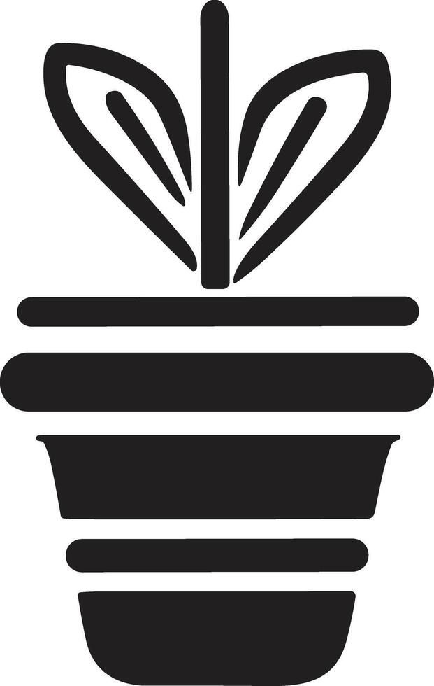 cactus boom logo in modern minimaal stijl vector