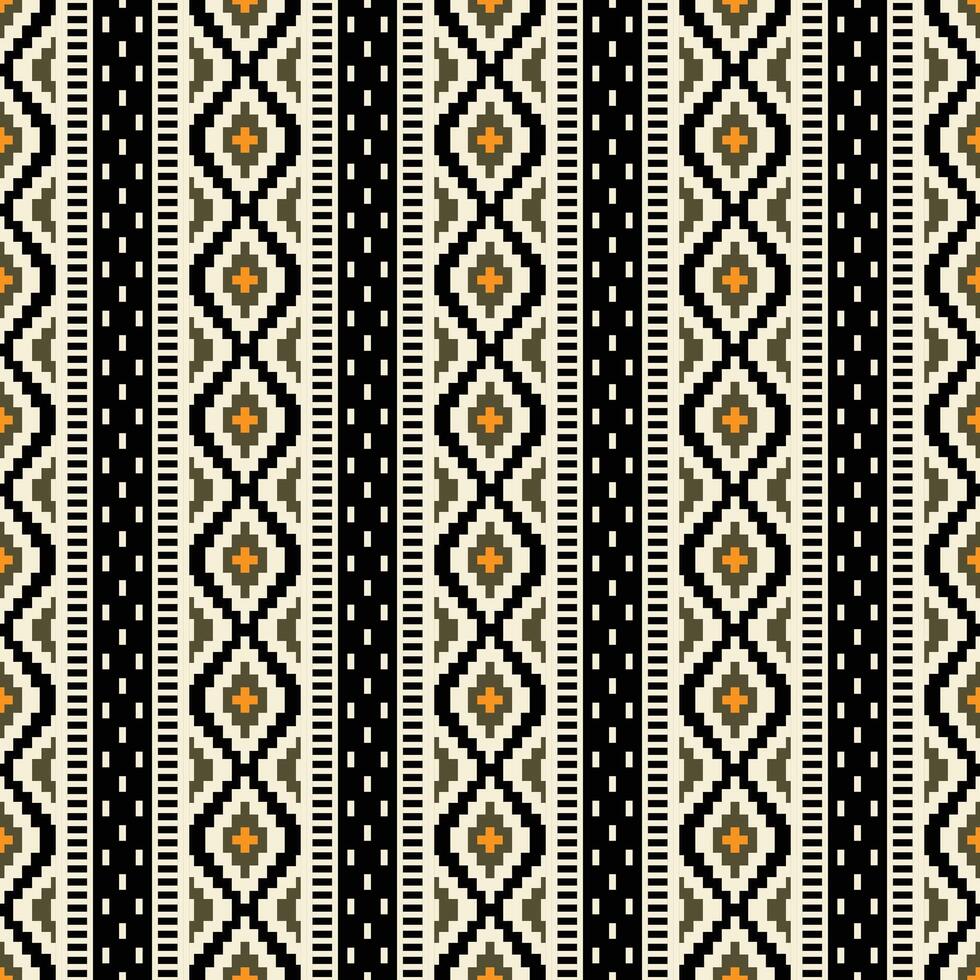 meetkundig tribal ornament naadloos patroon. etnisch aztec Navajo inheems Amerikaans stijl. etnisch oosters vector illustratie. ontwerp textiel, kleding stof, kleding, tapijt, ikat, batik, achtergrond, inpakken.