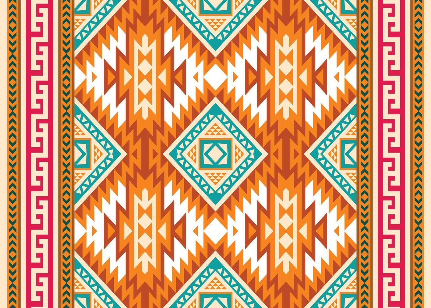aztec tribal meetkundig etnisch naadloos patroon. wijnoogst inheems Amerikaans Afrikaanse Mexicaans. etnisch oosters vector achtergrond. traditioneel ornament. ontwerp textiel, kleding stof, kleding, gordijn, inpakken.