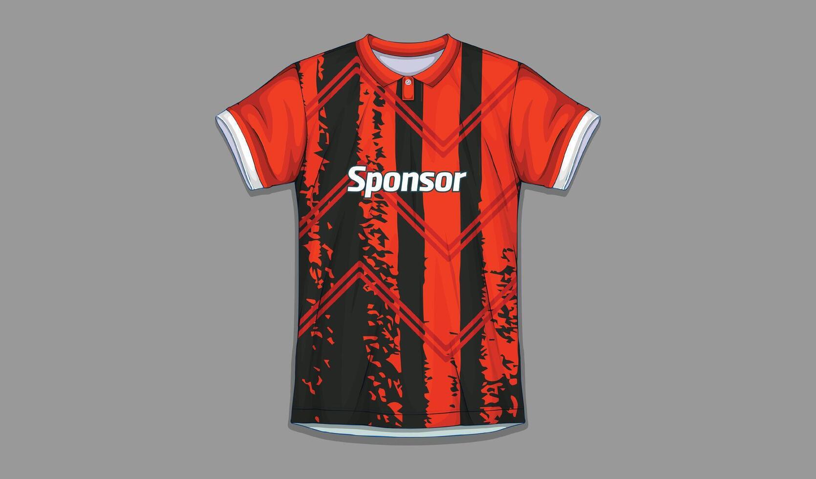 voetbal Jersey ontwerp voor sublimatie, sport t overhemd ontwerp vector