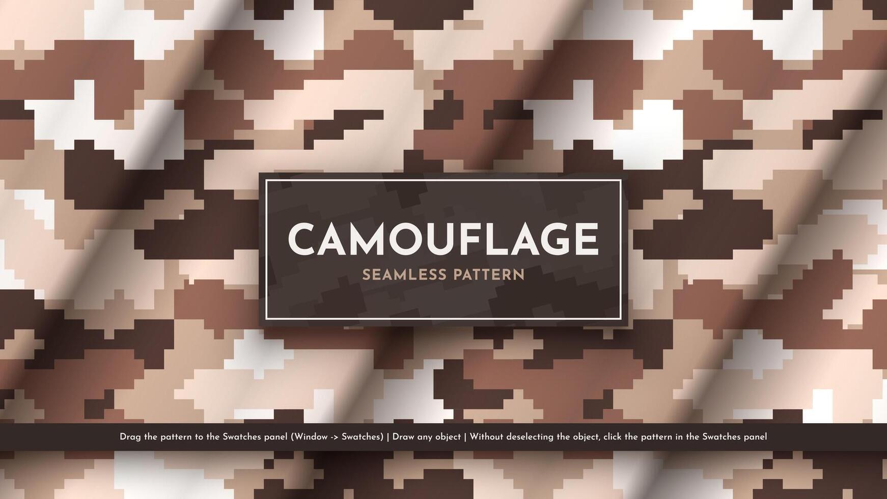 naadloos camouflage patroon. oorlog illustratie. traditioneel leger textuur. leger modern achtergrond vector