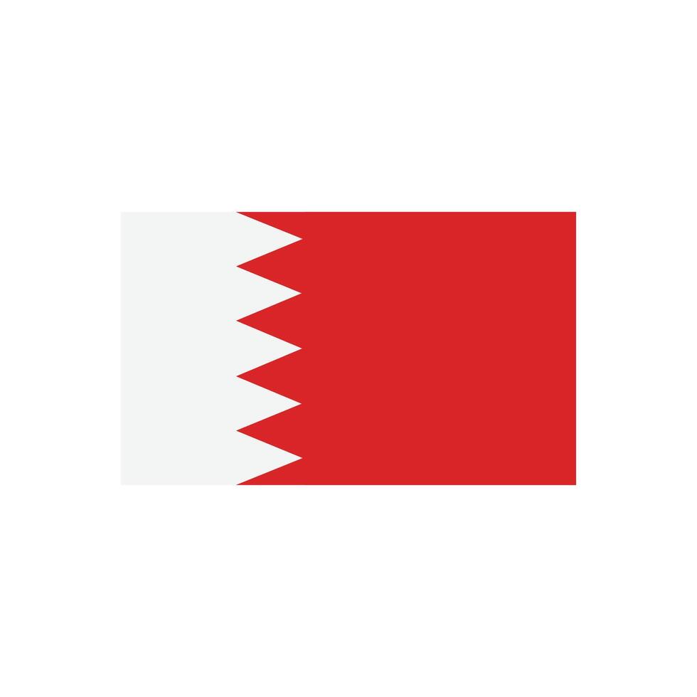 Bahrein vlag icoon vector