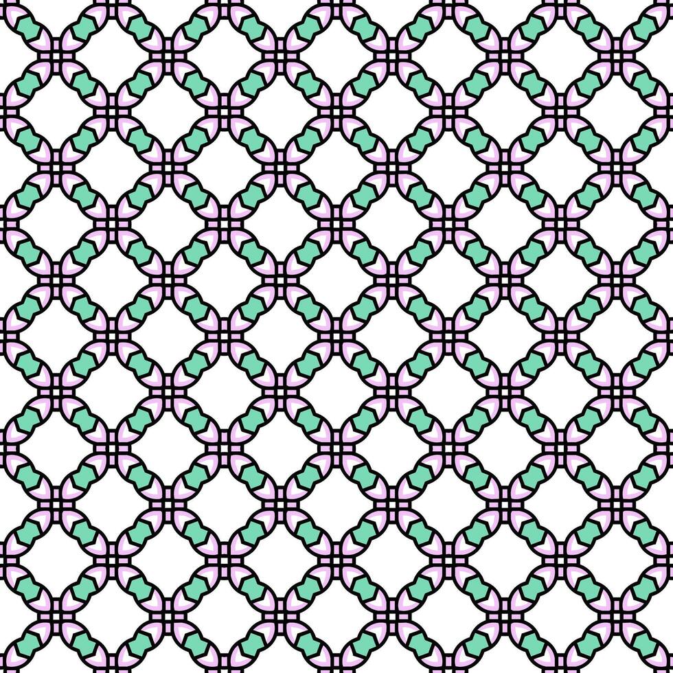 multi kleur naadloos abstract patroon. achtergrond en achtergrond. multi gekleurd. kleurrijk sier- ontwerp. gekleurde mozaïek- ornamenten. vector grafisch illustratie.