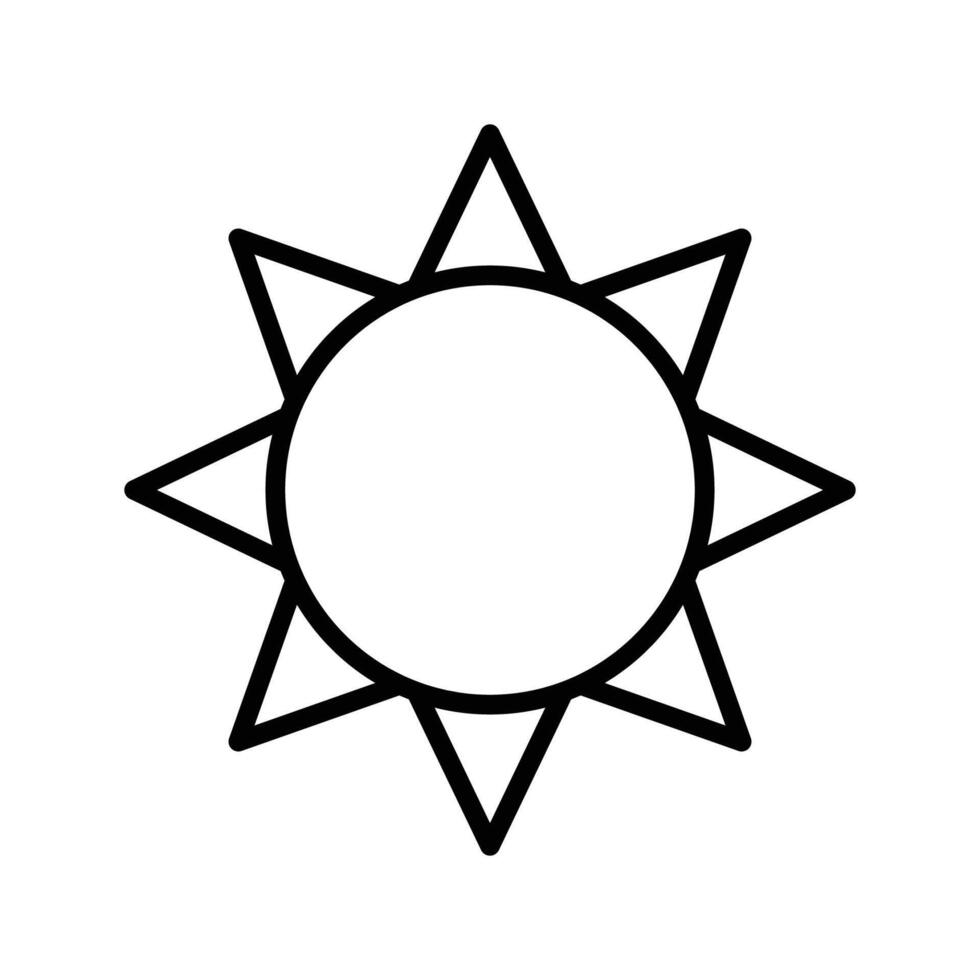 zon icoon vector ontwerp sjabloon in wit achtergrond