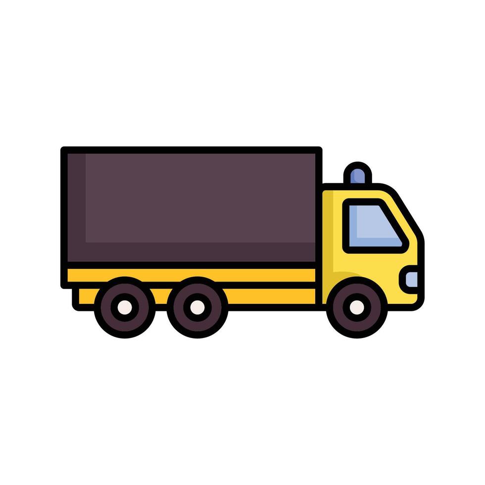 vrachtauto icoon vector ontwerp sjabloon in wit achtergrond