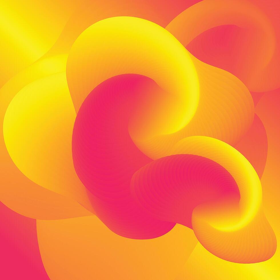 abstract vloeistof poster Hoes met modern meetkundig sjabloon met mengsel vormen. achtergrond vector
