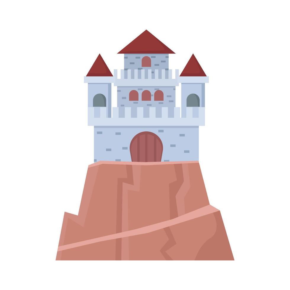 illustratie van kasteel vector