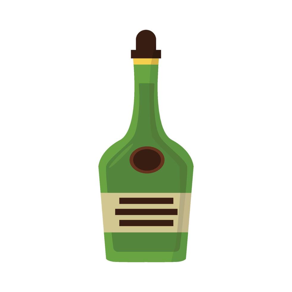 illustratie van alcohol drinken vector