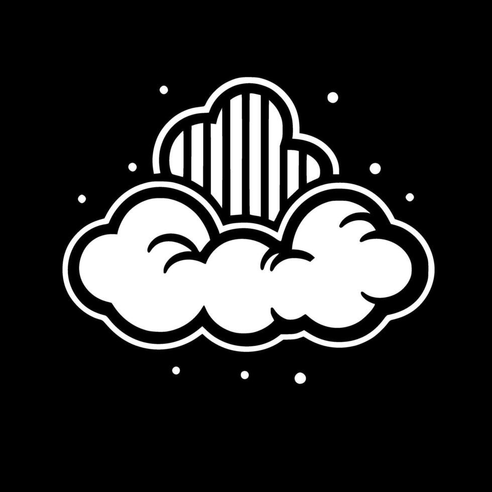 wolk - hoog kwaliteit vector logo - vector illustratie ideaal voor t-shirt grafisch