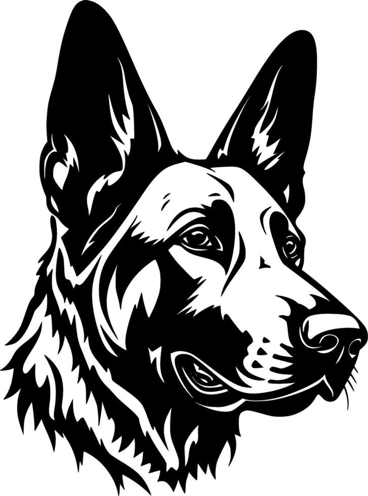 Duitse herder - hoog kwaliteit vector logo - vector illustratie ideaal voor t-shirt grafisch