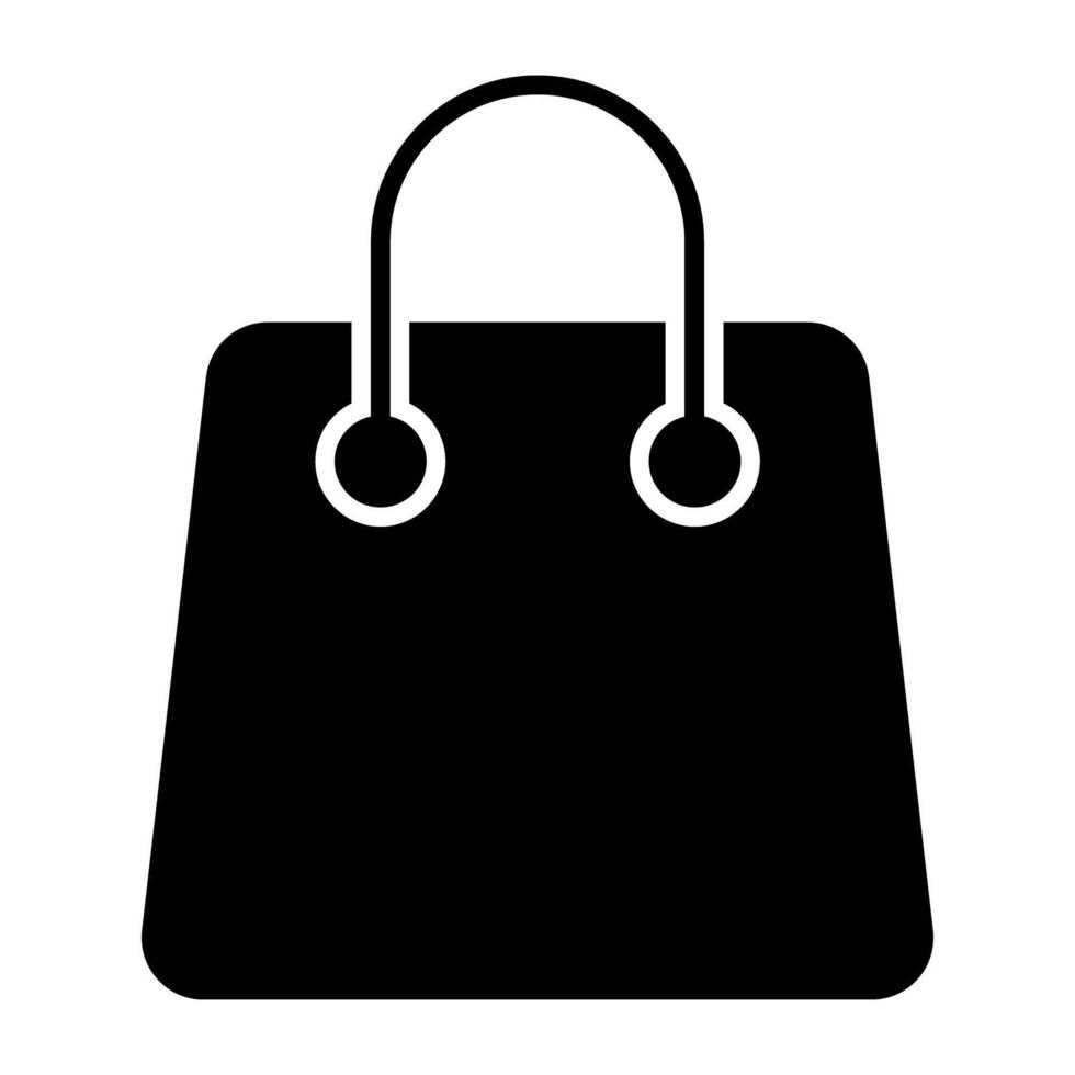 een premie downloaden icoon van handtas vector