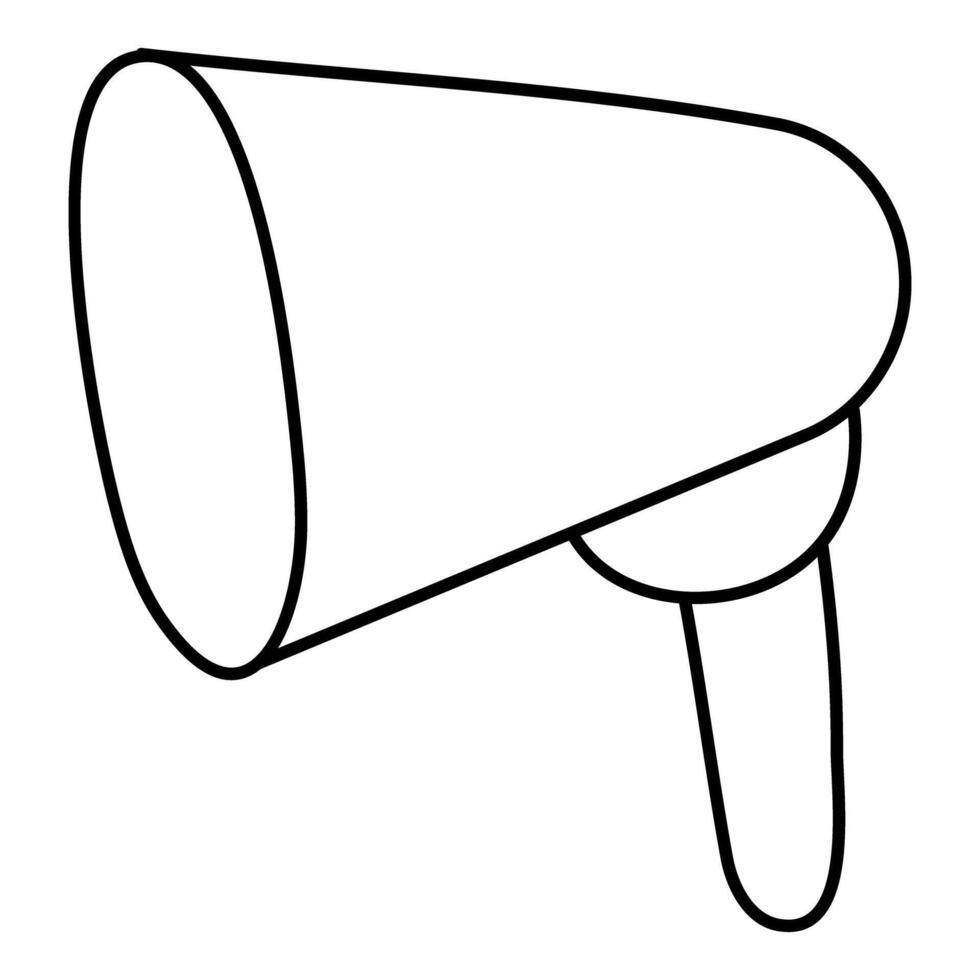 een icoon ontwerp van spreker vector