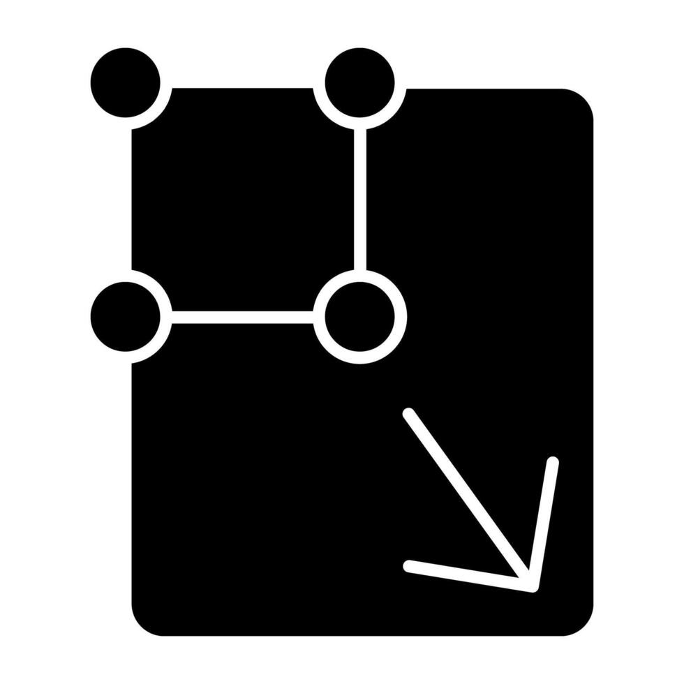 een modieus vector ontwerp van bladzijde minimaliseren